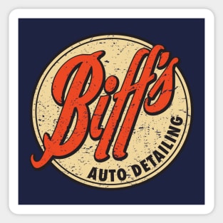 Biff's Auto Detailing, Hill Valley - Pocket Placement Sticker